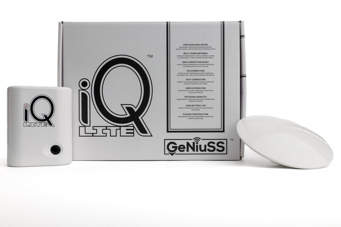 iQ LITE V3.0 RTK GNSS Rover + Antenna