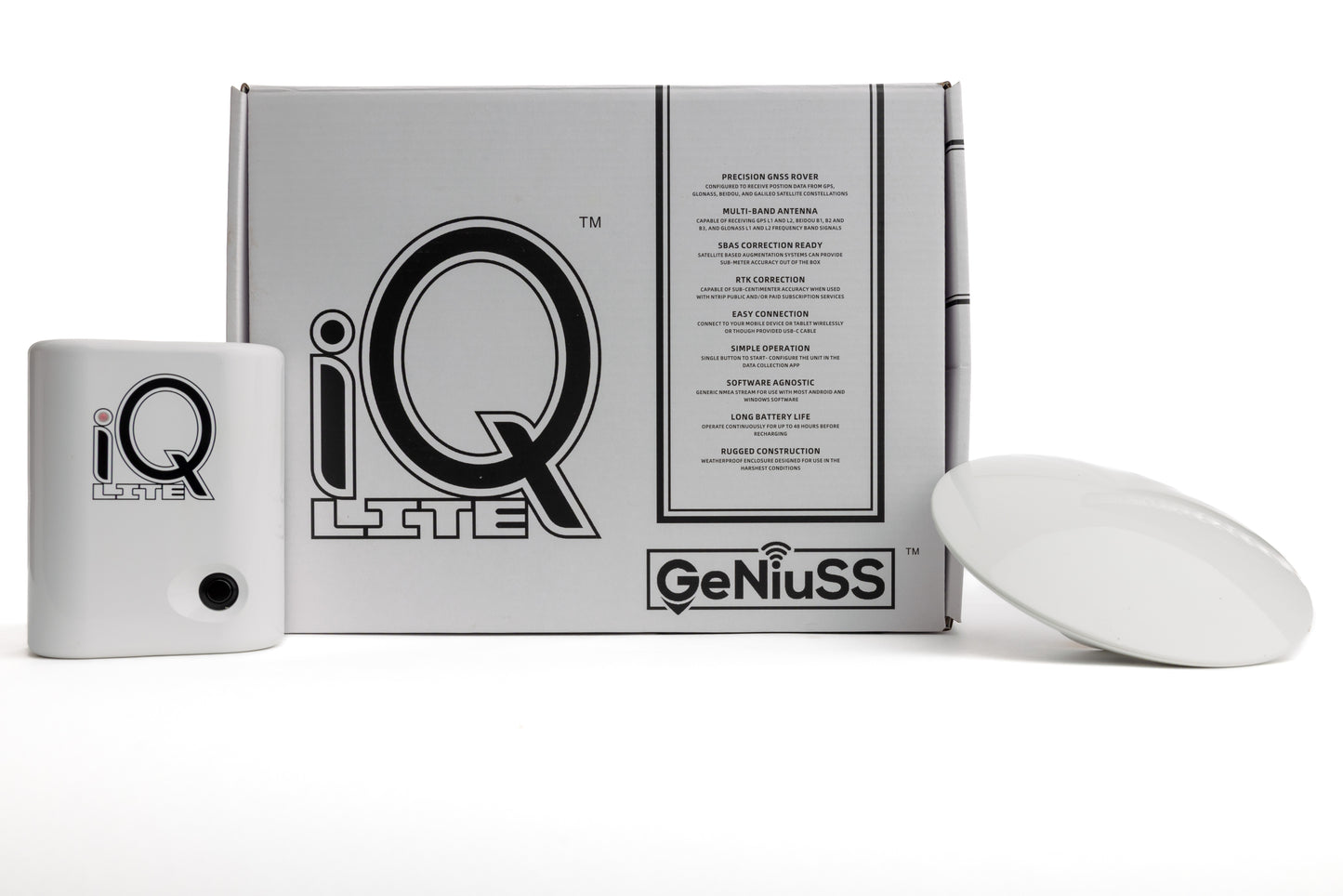 iQ Lite V3.0 RTK GNSS Surveyor Kit